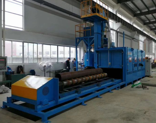 双鸭山喷砂机在管道除锈中的现场施工应用