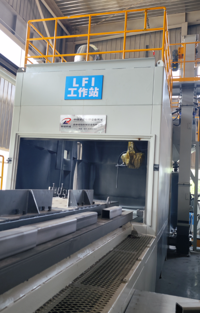 双鸭山大口径喷砂机 适合大型工件处理